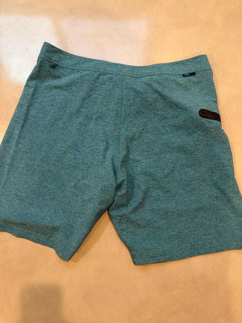 VISSLA Teal Athletic Swim Shorts with Black Drawstring - Picture 8 of 8